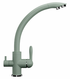 Смеситель для кухонной мойки Ulgran U-017, салатовый, U-017-303 - фото, отзывы, цена