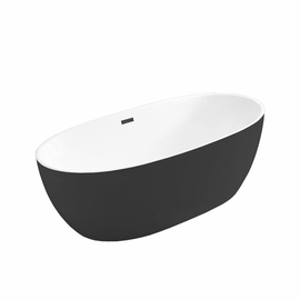 Ванна акриловая Vincea VBT-405-1700MB, 170х80, цвет черный матовый - фото, отзывы, цена