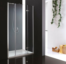 Душевая дверь Cezares BERGAMO-W-B-13-30+60/30-C-Cr-R - фото, отзывы, цена