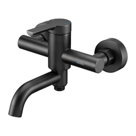 Смеситель для ванны Swedbe Diana 1030B с поворотным изливом, черный - фото, отзывы, цена