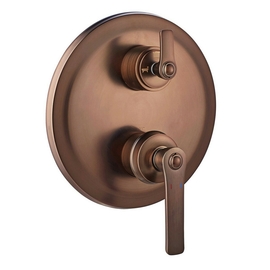 Смеситель для душа Swedbe Terracotta 2518 встраиваемый, подключение на 3 выхода, терракота (темная бронза) - фото, отзывы, цена