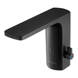 Смеситель для раковины Swedbe Europe 6000B сенсорный с ручной регулировкой температуры воды, черный - фото, отзывы, цена