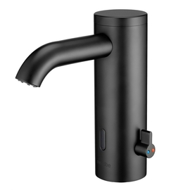 Смеситель для раковины Swedbe Europe 6010B сенсорный с ручной регулировкой температуры воды, черный - фото, отзывы, цена