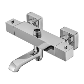 Смеситель для ванны Swedbe Hermes 9043 термостатический с поворотным изливом и верхним подключением - фото, отзывы, цена