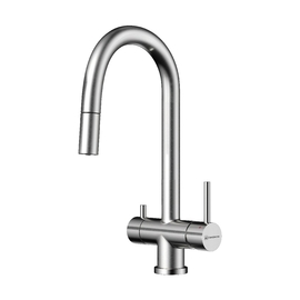 Смеситель для кухни Omoikiri Akita-S-BN, нержавеющая сталь - фото, отзывы, цена