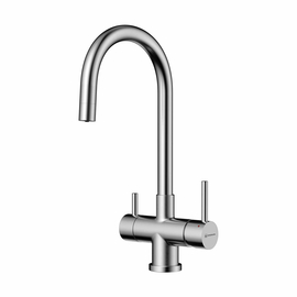 Смеситель для кухни Omoikiri Akita, нержавеющая сталь - фото, отзывы, цена