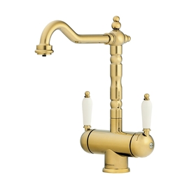 Смеситель для кухни Omoikiri Amagasaki-G, золото - фото, отзывы, цена