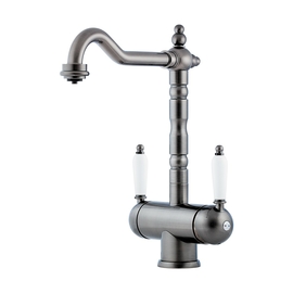 Смеситель для кухни Omoikiri Amagasaki-SI, античное серебро - фото, отзывы, цена