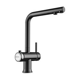 Смеситель для кухни Omoikiri Hotaru-GM-WH, вороненая сталь - фото, отзывы, цена