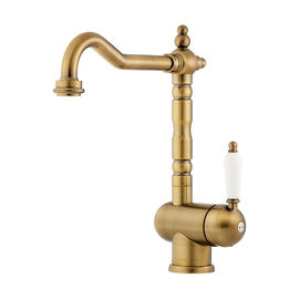 Смеситель для кухни Omoikiri Kyoto-AB, античная латунь - фото, отзывы, цена