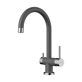 Смеситель для кухни Omoikiri Yamada-PL, платина - фото, отзывы, цена