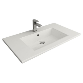 Раковина Bocchi Milano, глянцевая белая, 1113-001-0126 - фото, отзывы, цена