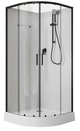 Душевая кабина Aquanet Passion EVO R Black 80x80 - фото, отзывы, цена
