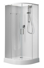 Душевая кабина Aquanet Passion EVO R white 90x90 набор 1 - фото, отзывы, цена