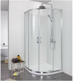 Душевой уголок Aquanet Alfa NAA2142 90x90, R550, прозрачное стекло - фото, отзывы, цена