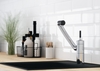 Смеситель Damixa Arc смеситель для кухни, поворотный излив 236 мм (черный), 290007464 - фото, отзывы, цена