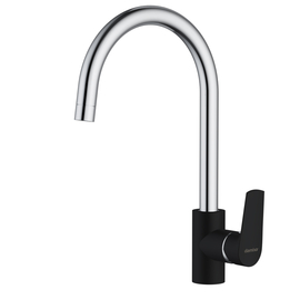 Смеситель Damixa Origin Balance для кухни двухцветный черный, 790720000 - фото, отзывы, цена