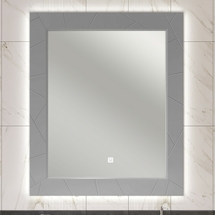 Зеркало Opadiris Луиджи 90, серый матовый, 00-00000523 - фото, отзывы, цена