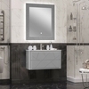 Зеркало Opadiris Луиджи 90, серый матовый, 00-00000523 - фото, отзывы, цена