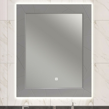 Зеркало Opadiris Луиджи 80, серый матовый, 00-00005646 - фото, отзывы, цена