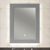 Зеркало Opadiris Луиджи 70, серый матовый, 00-00000542 - фото, отзывы, цена
