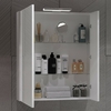 Зеркальный шкаф Opadiris Фреш/Арабеско 70 без подсветки, белый глянец, 00-00003584 - фото, отзывы, цена