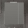 Зеркальный шкаф Opadiris Арабеско 70, без подсветки, белый глянец, 00-00005577 - фото, отзывы, цена