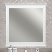 Зеркало Opadiris Палермо 90, белый матовый, Z0000008548 - фото, отзывы, цена
