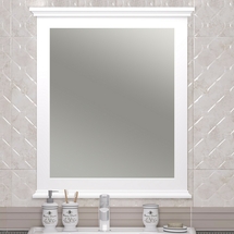 Зеркало Opadiris Палермо 80, белый матовый, 00-00002351 - фото, отзывы, цена