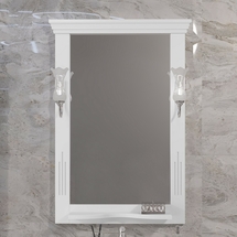 Зеркало Opadiris Риспекто 65, белый, 00-00005817 - фото, отзывы, цена