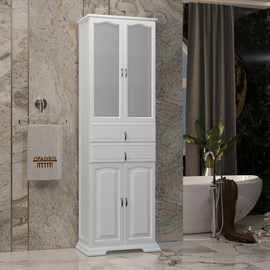 Пенал Opadiris Риспекто 60, белый матовый, 00-00005843 - фото, отзывы, цена