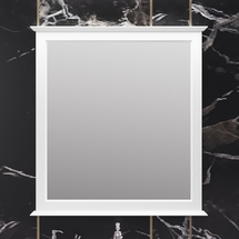 Зеркало Opadiris Кантара 85, белый матовый, 00-00004016 - фото, отзывы, цена
