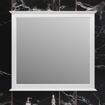 Зеркало Opadiris Кантара 105, белый матовый, 00-00003714 - фото, отзывы, цена