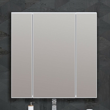 Зеркальный шкаф Opadiris Арабеско 80, без подсветки, белый глянец, 00-00005351 - фото, отзывы, цена