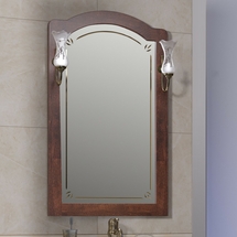 Зеркало Opadiris Лоренцо 60, светлый орех, Z0000011063 - фото, отзывы, цена