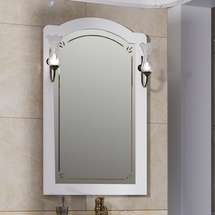 Зеркало Opadiris Лоренцо 60, белый матовый, Z0000011065 - фото, отзывы, цена