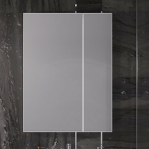 Зеркальный шкаф Opadiris Арабеско 60, без подсветки, белый глянец, 00-00005347 - фото, отзывы, цена