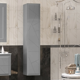 Пенал Opadiris Луиджи универсальный, серый матовый, 00-00002599 - фото, отзывы, цена