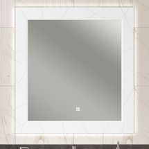 Зеркало Opadiris Луиджи 100, белый матовый, 00-00004259 - фото, отзывы, цена