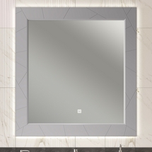 Зеркало Opadiris Луиджи 100, серый матовый, 00-00004260 - фото, отзывы, цена
