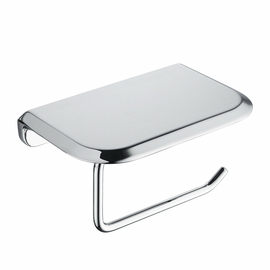 Бумагодержатель с полкой для телефона Abber Nord AA1530 хром - фото, отзывы, цена