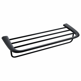 Полка для полотенец Abber Nord AA1554B черная матовая - фото, отзывы, цена