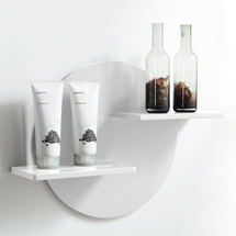 Полочка для ванной комнаты Abber Stein AS1656 белая матовая - фото, отзывы, цена