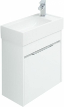 Тумба Aquanet Лидс 50 белый с раковиной Sanovit Top Counter 50 - фото, отзывы, цена