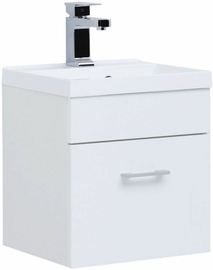 Тумба Aquanet Нота 40 белый с раковиной Aquanet Нота 40 - фото, отзывы, цена