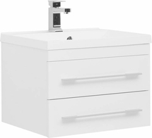 Тумба Aquanet Нота 58 белый с раковиной Aquanet Нота 120 L - фото, отзывы, цена
