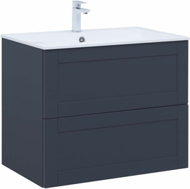 Тумба Aquanet Терра 80 маренго с раковиной Aquanet Электра 80 - фото, отзывы, цена