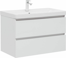 Тумба Aquanet Вега 80, 2 ящика с раковиной Aquanet Ирис 80 - фото, отзывы, цена