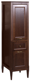 Пенал ASB-Woodline Гранда 40 напольный, антикварный орех - фото, отзывы, цена