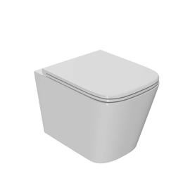 Унитаз подвесной Point Ника PN41081 безободковый, сиденье микролифт - фото, отзывы, цена